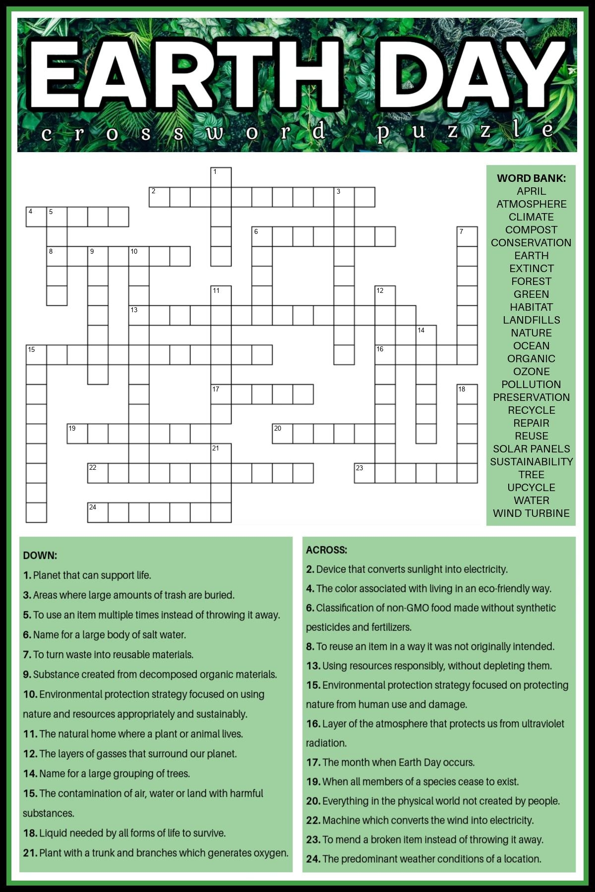 free daily printable crosswords