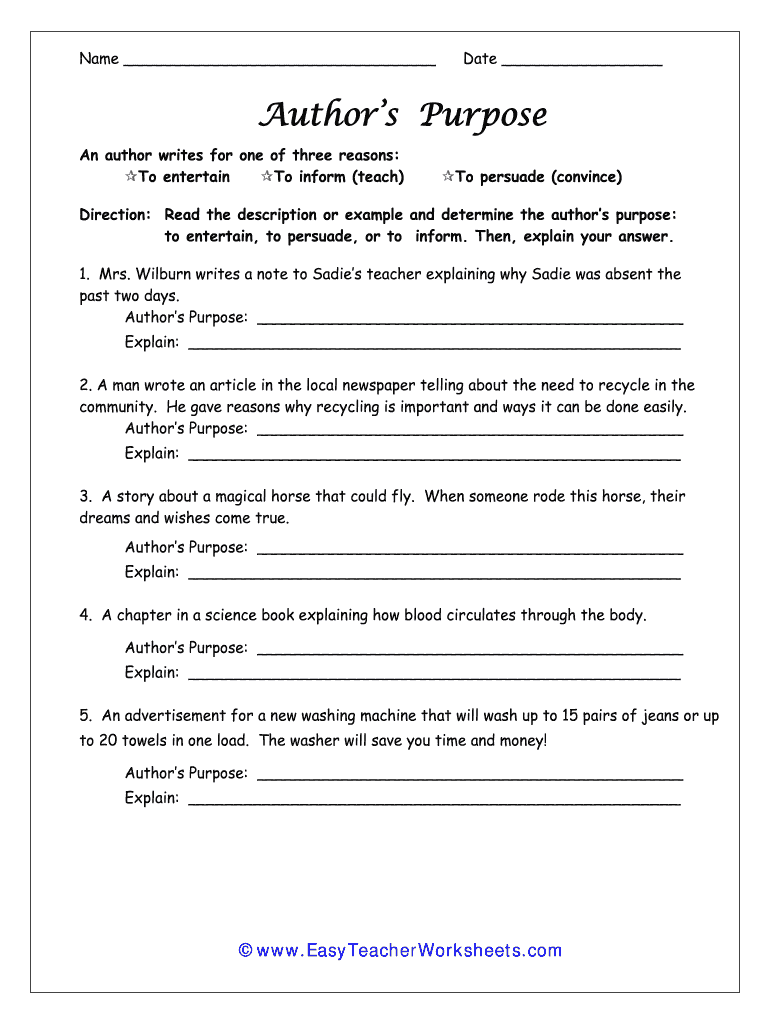 Easy Teacher Worksheets Fill Online Printable Fillable Blank PdfFiller
