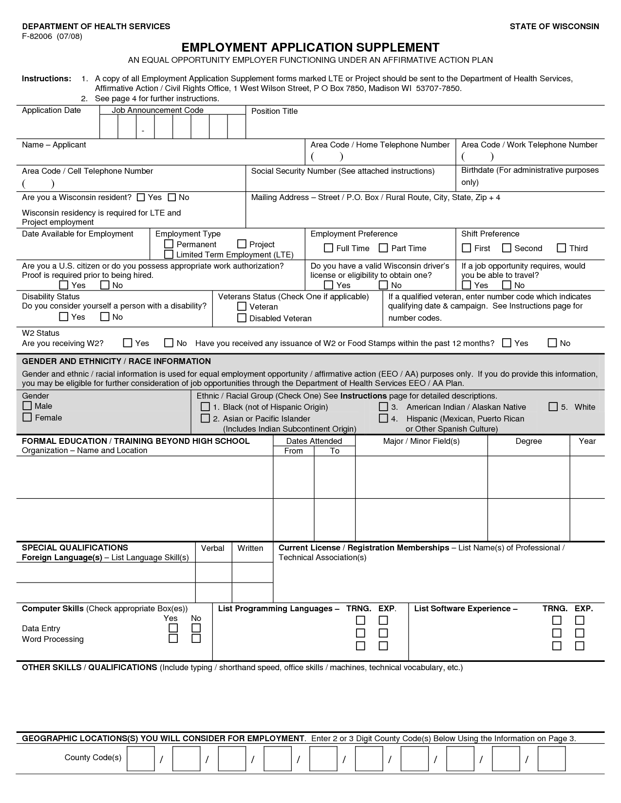 Employment Application Form In Spanish Worksheets Library Employment Application Form In Spanish Worksheets Library