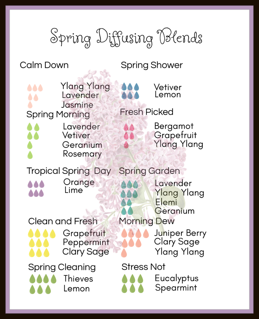 Essential Oil Blends For The Seasons My Home Of All Seasons