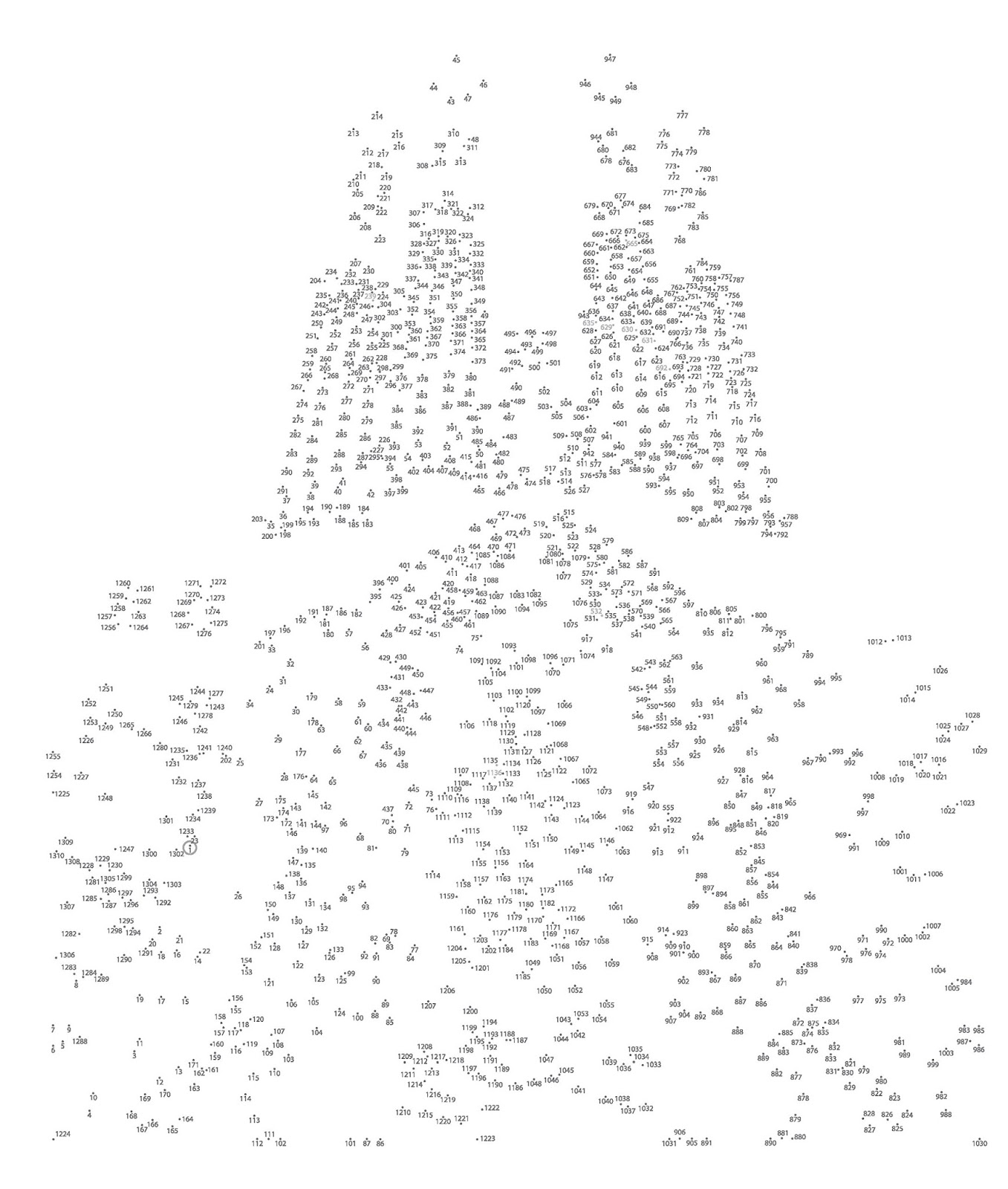 Extreme Dot To Dot Printables Free