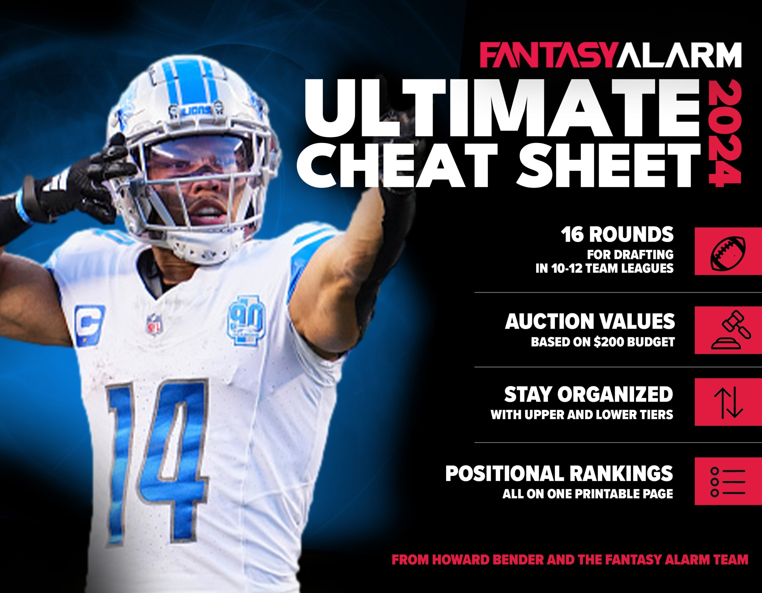 Fantasy Football Cheat Sheet 2024 Printable PDF For All Draft Formats Fantasy Football Cheat Sheet 2024 Printable PDF For All Draft Formats