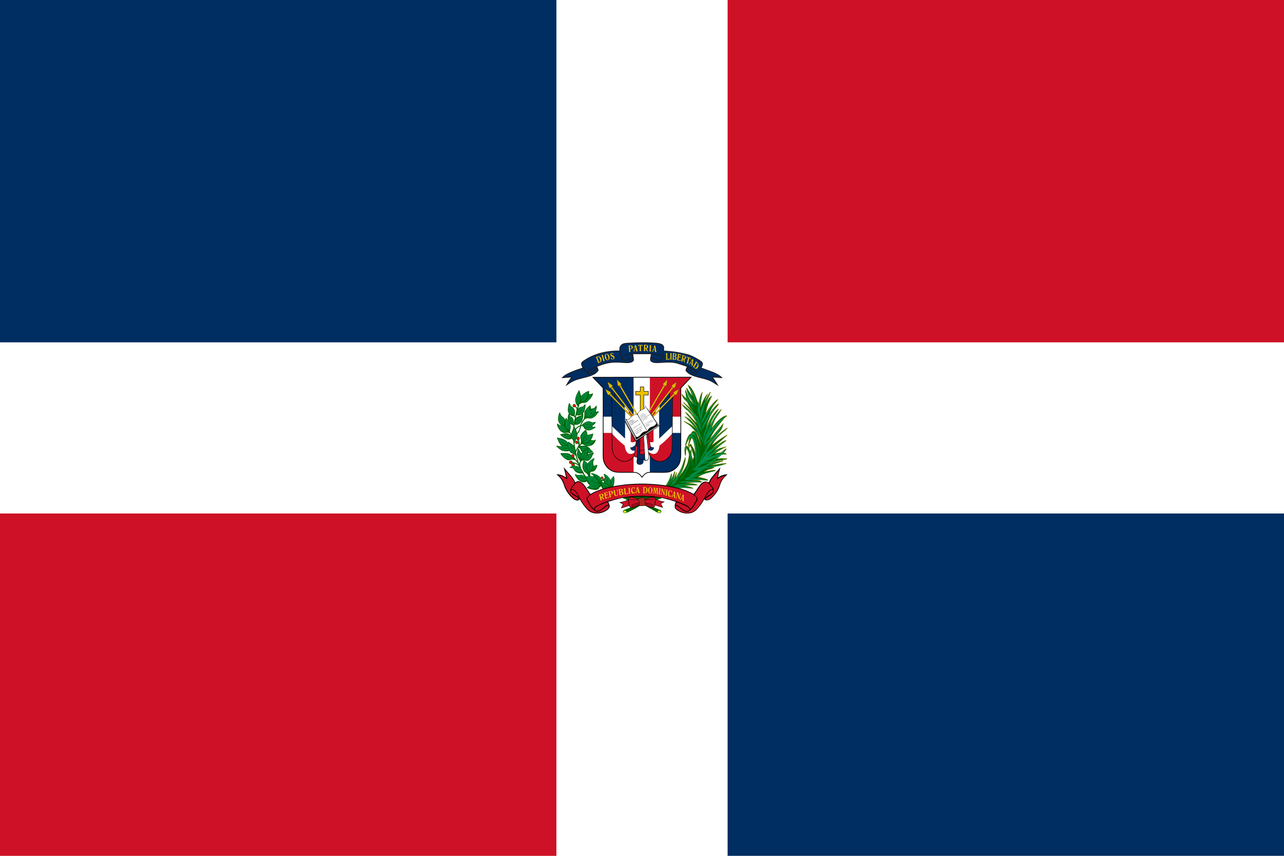 File Flag Of The Dominican Republic svg Wikimedia Commons