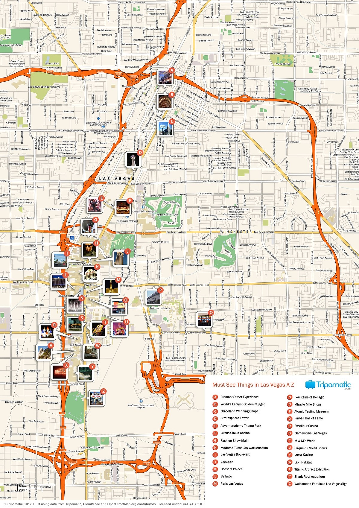 File Las Vegas Printable Tourist Attractions Map jpg Travel Guide At Wikivoyage