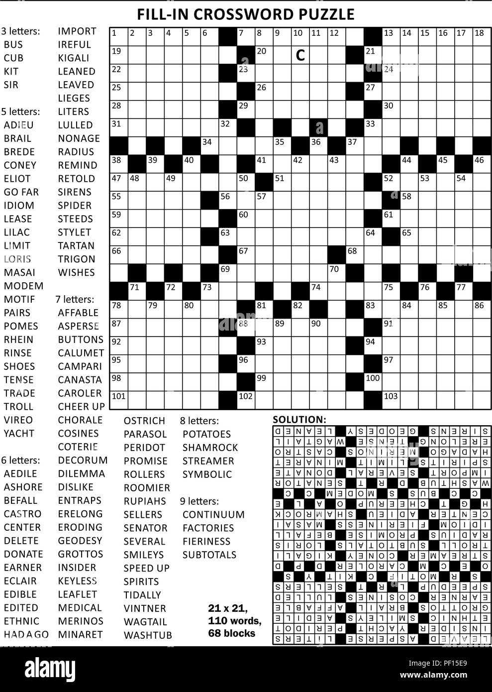 printable fill in crossword puzzles printable fill in crossword puzzles