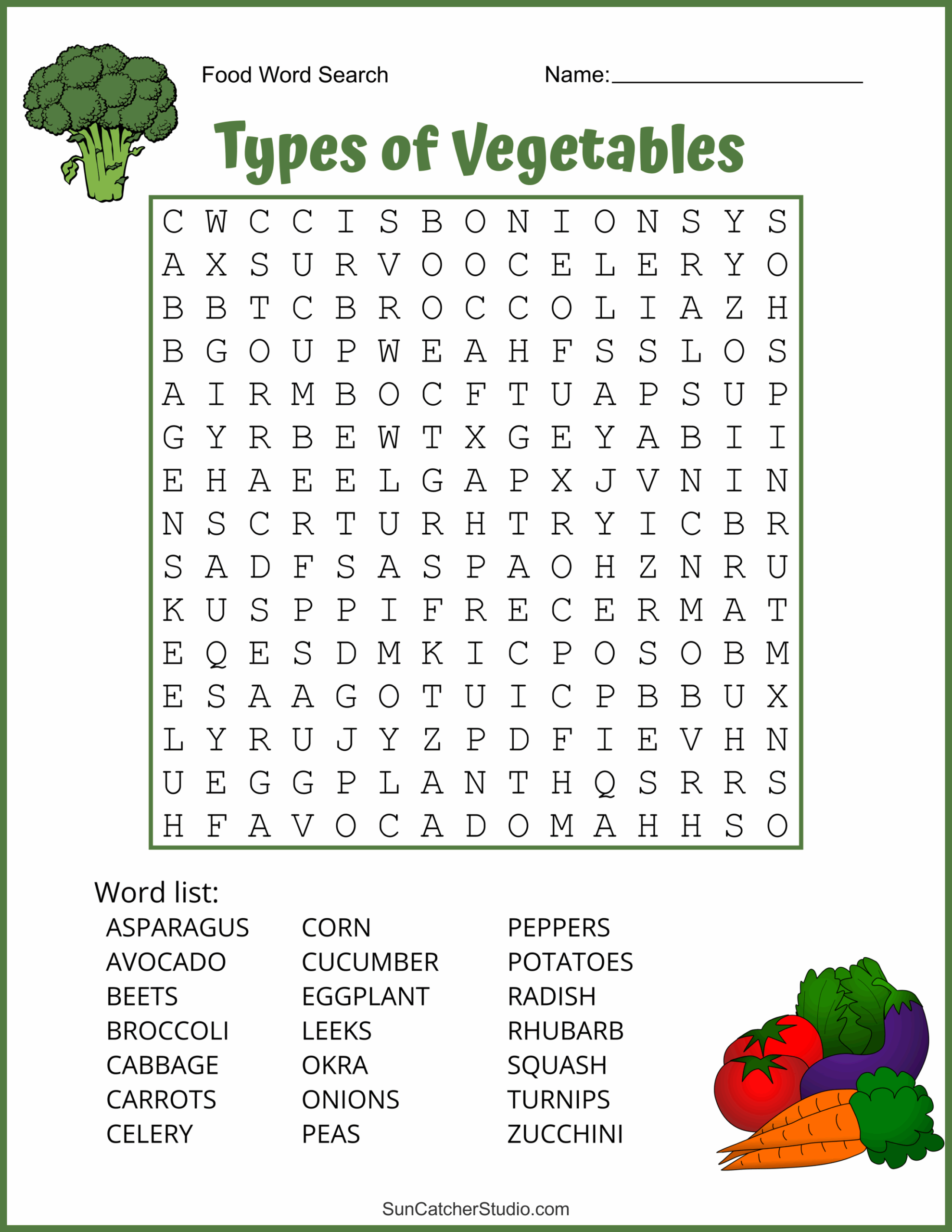 Food Word Search Free Printable Puzzles Free Printables Monograms Design Tools Patterns DIY Projects