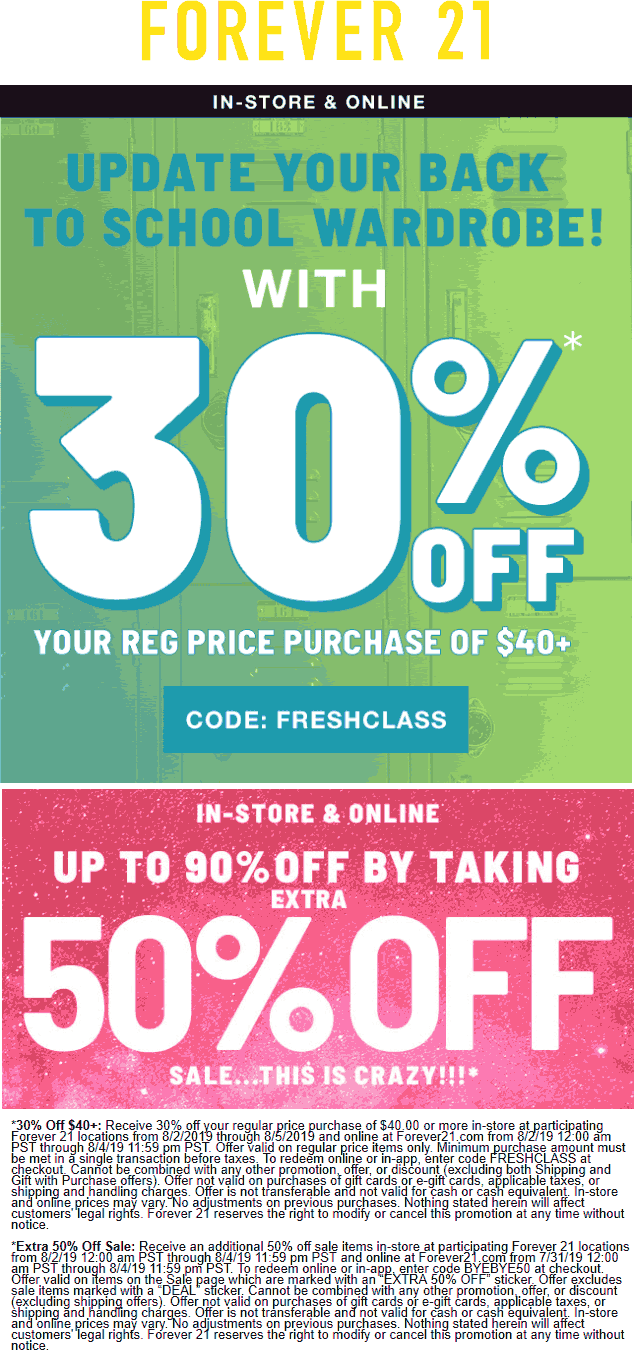 Forever21 Com Coupon Code