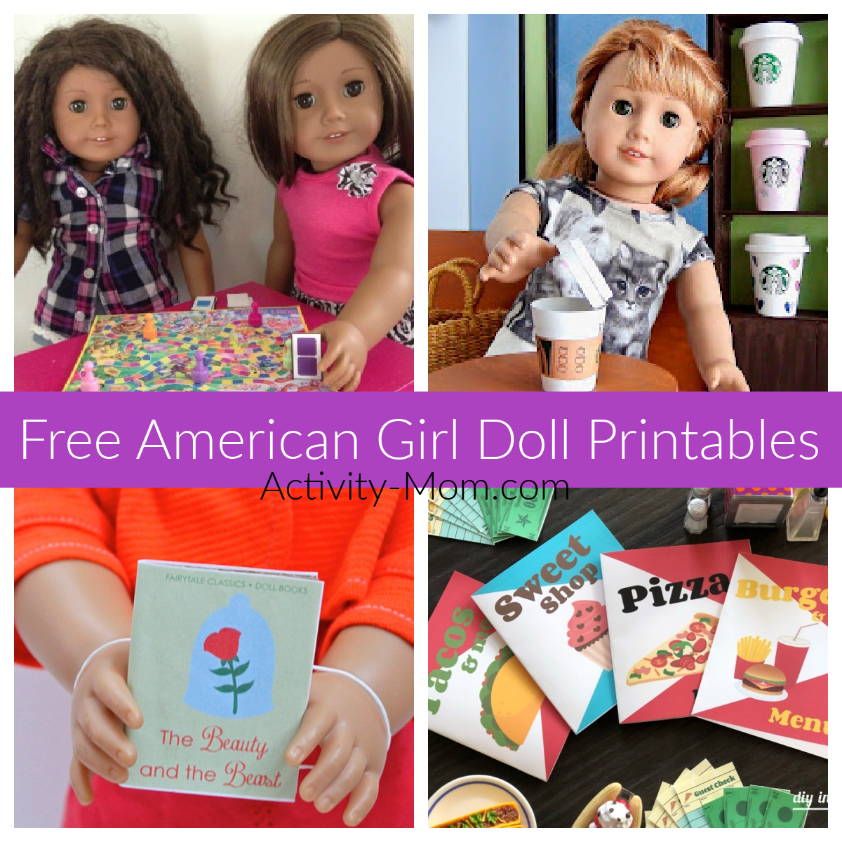 Free American Girl Doll Printables The Activity Mom