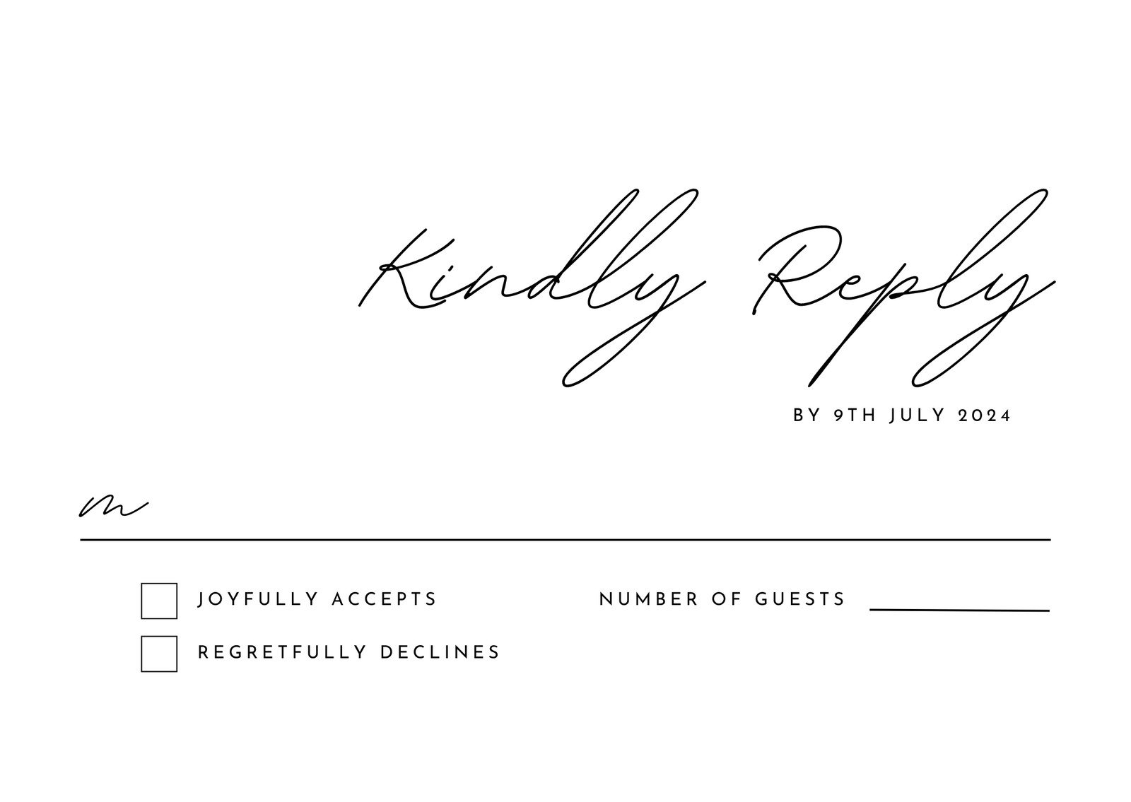 Free And Customizable RSVP Templates Canva