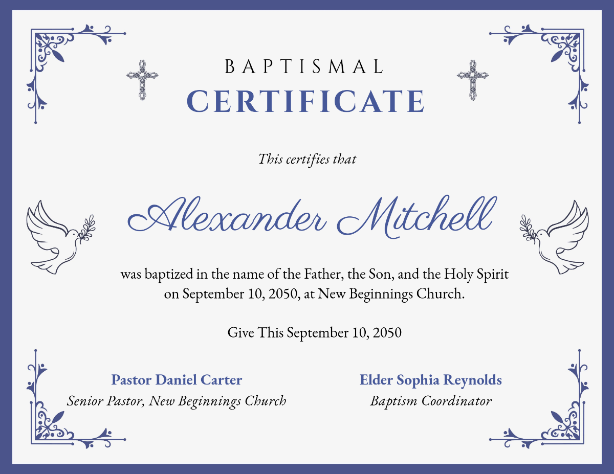 Free Baptism Certificate Templates To Edit Online Free Baptism Certificate Templates To Edit Online
