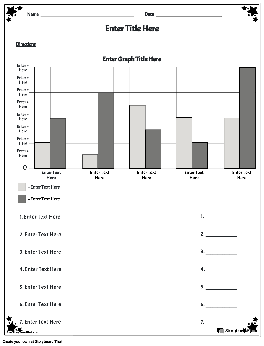 free printable bar graph maker