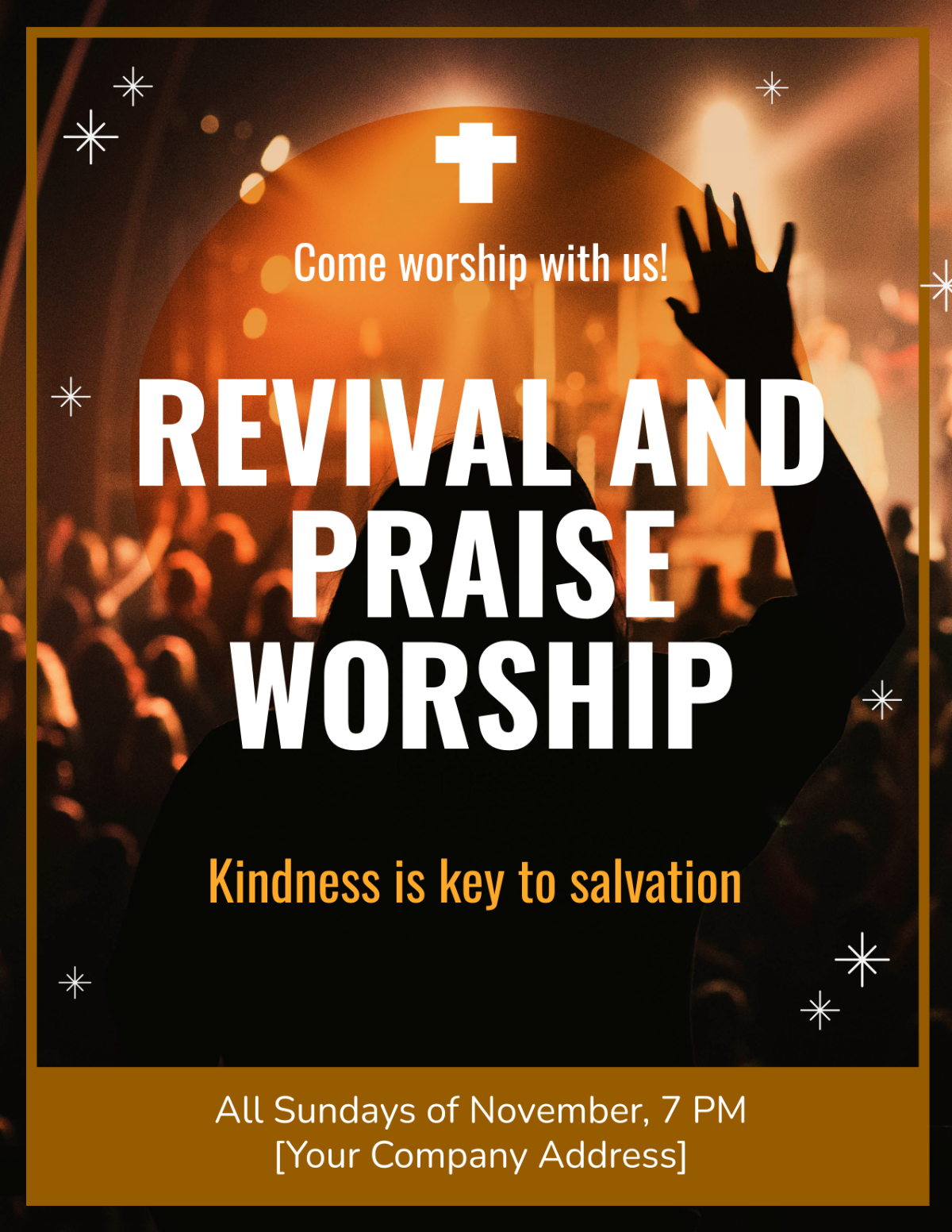 Free Church Flyer Templates Editable And Printable