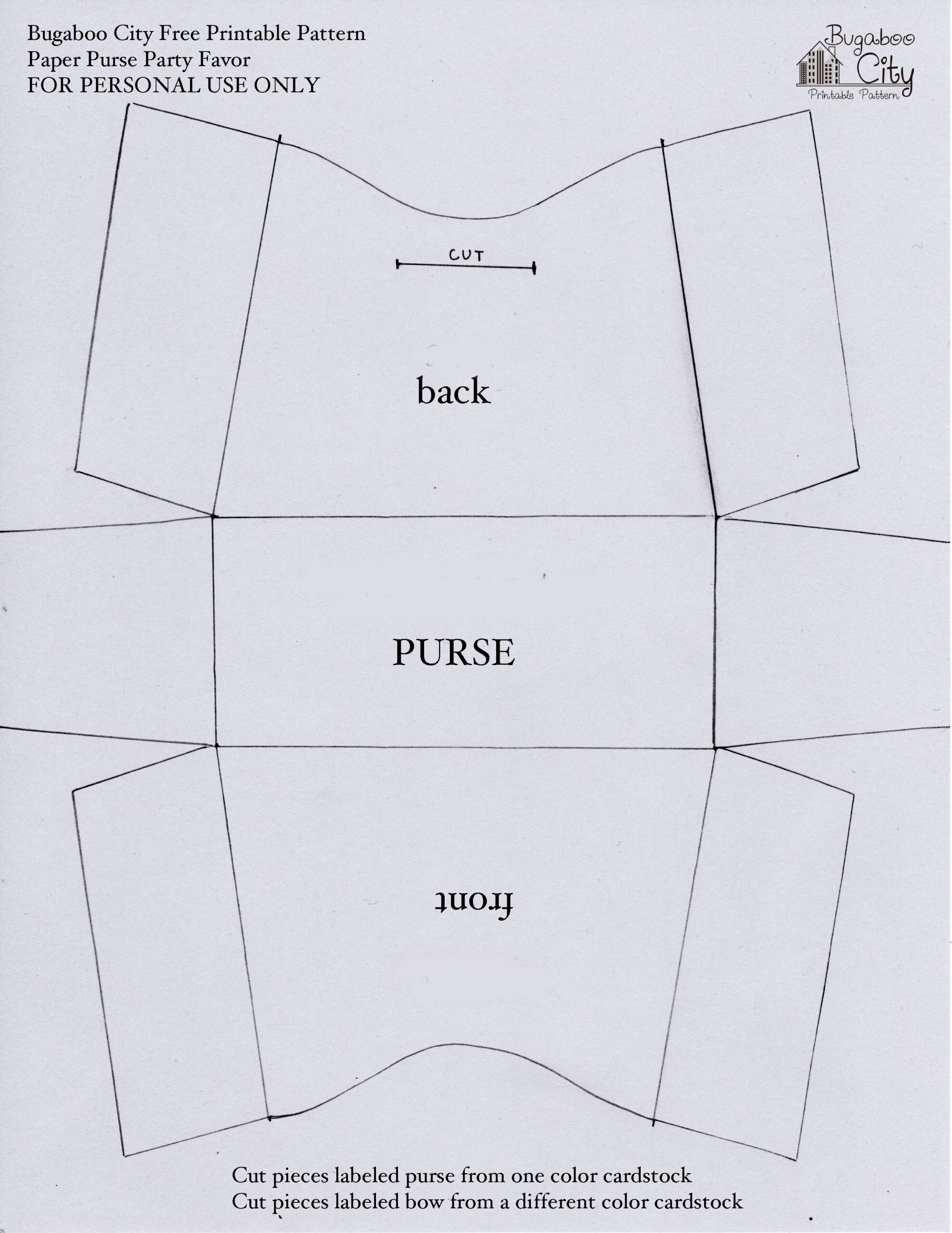 Free Clutch Bag Pattern Top