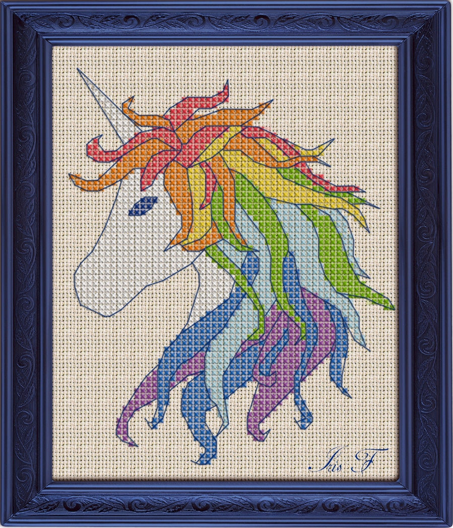 Free Cross Stitch Pattern Unicorn DIY 100 Ideas