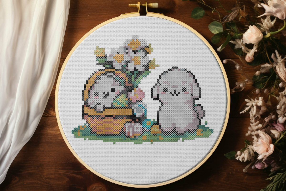 Free Easter Cross Stitch Library Craft With Cartwright Free Easter Cross Stitch Library Craft With Cartwright