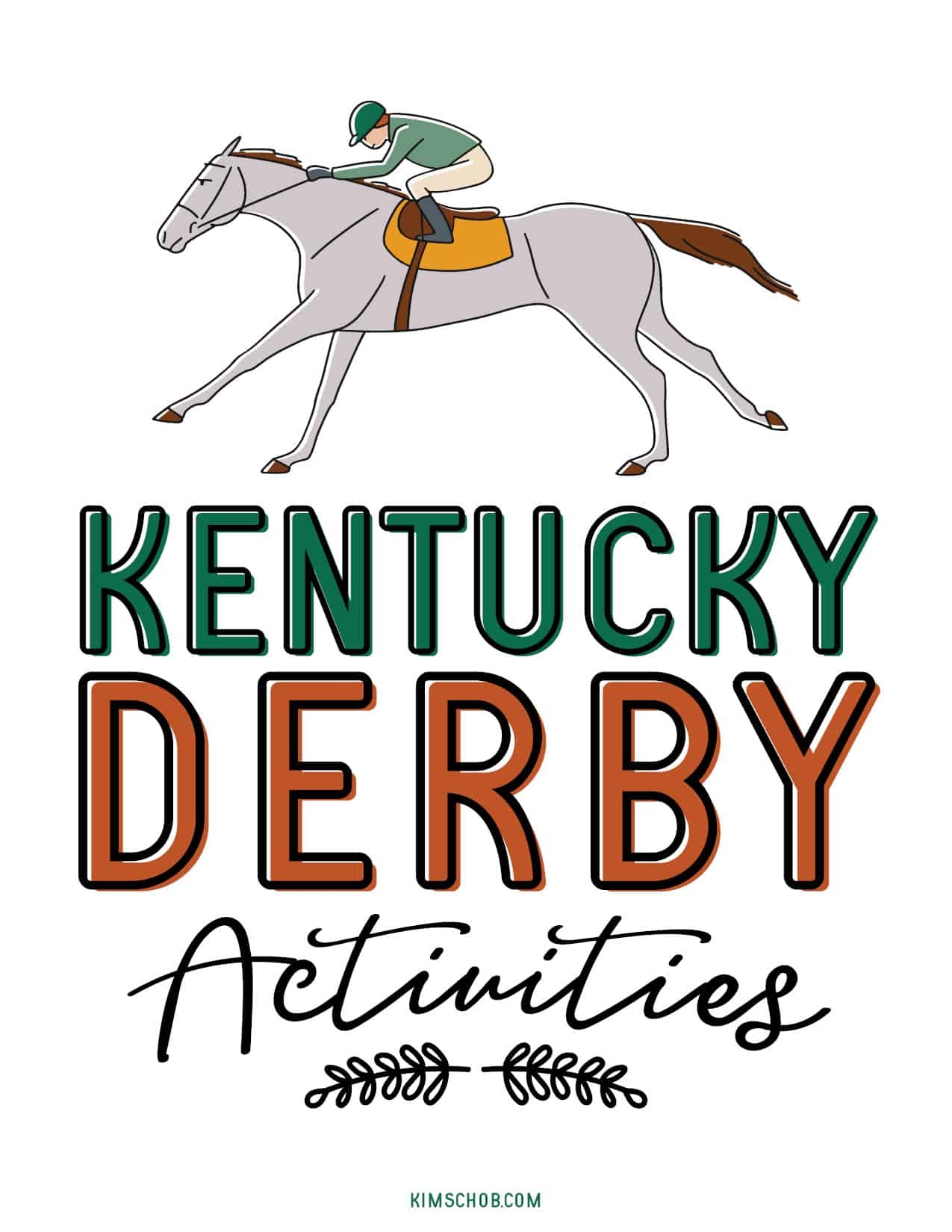 free derby party printables