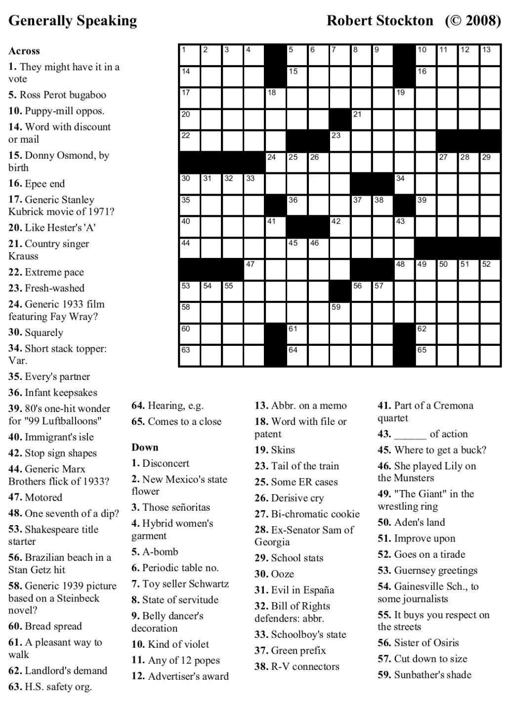 Free Online Crossword Maker Printable Free Online Crossword Maker Printable