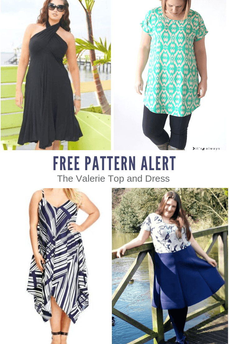 FREE PATTERN ALERT 10 Plus Size Women s Patterns On The Cutting Floor Printable Pdf Sewing Patterns And Tutorials For Women