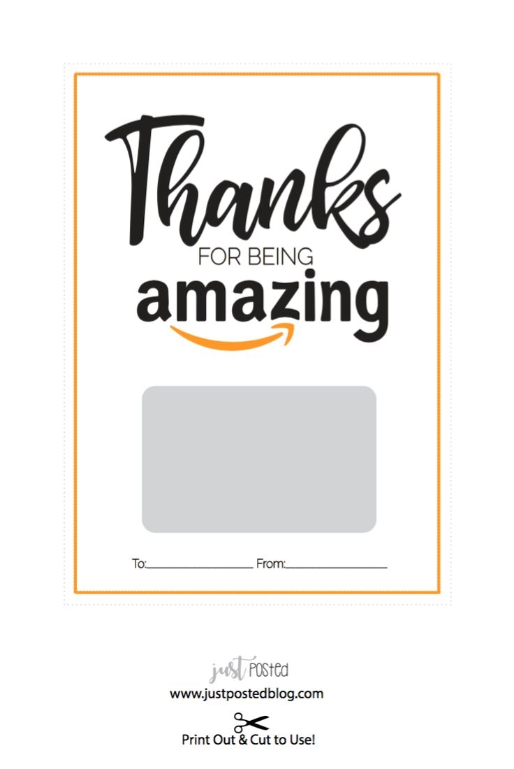 Free Printable Amazon Gift Card