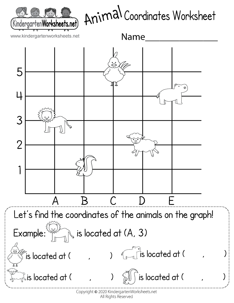 free printable coordinate graphing pictures worksheets