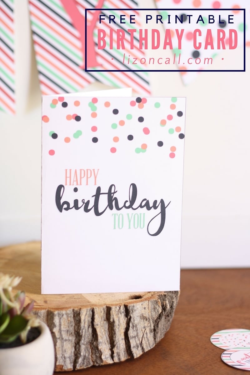 free printable birthday cards