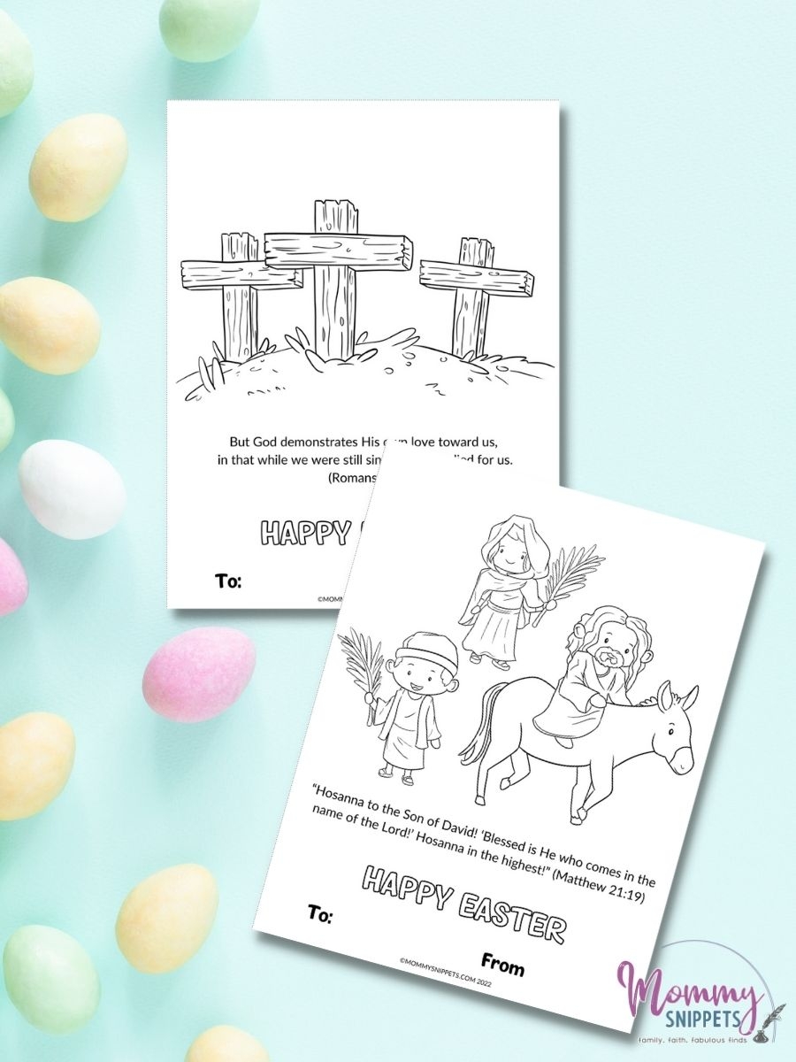 Free Printable Christian Easter Cards For Kids To Color And Share Free Printable Christian Easter Cards For Kids To Color And Share