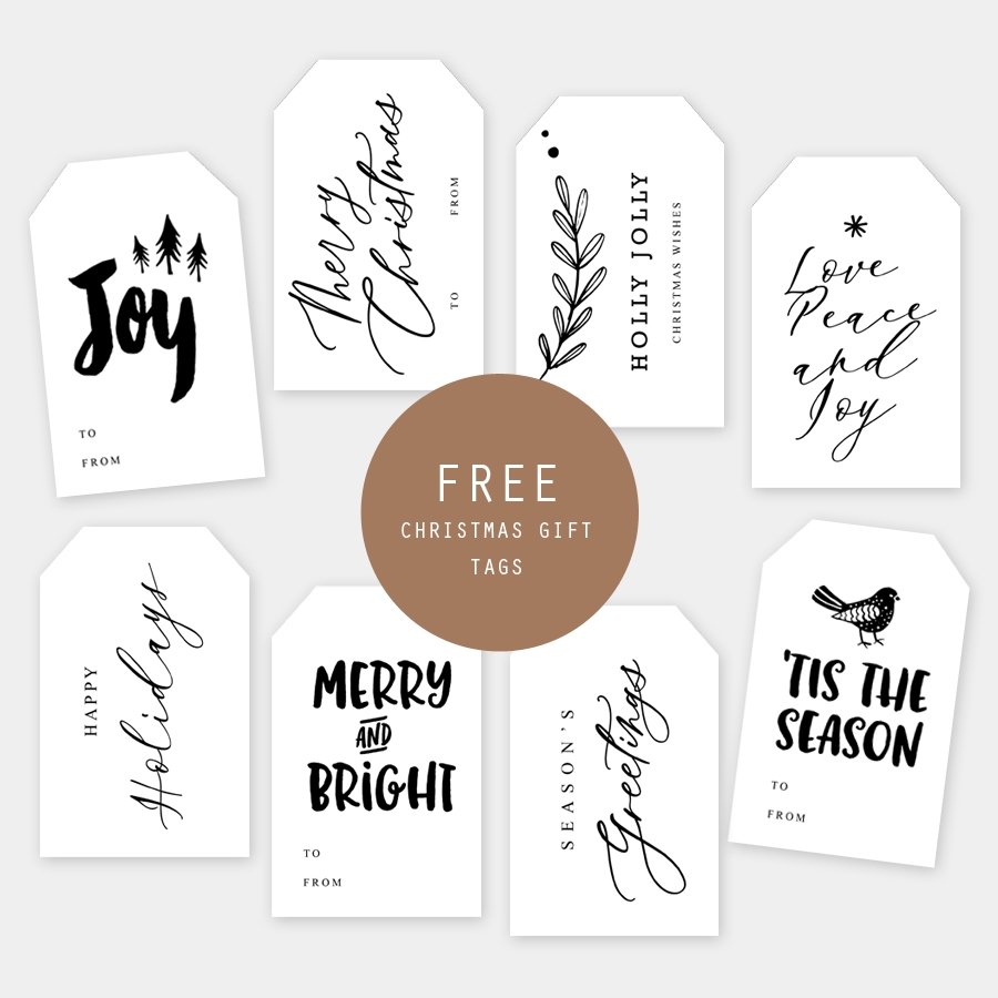 free printable gift tags free printable gift tags