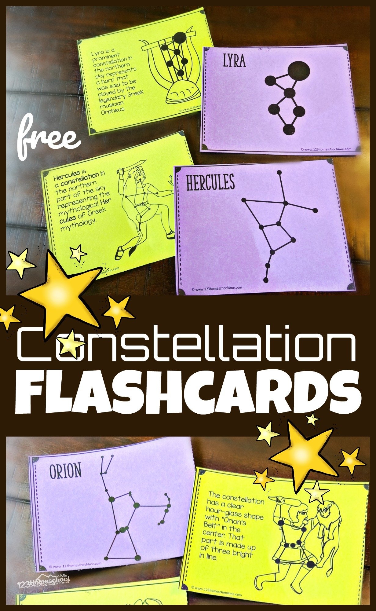 constellations for kids printables