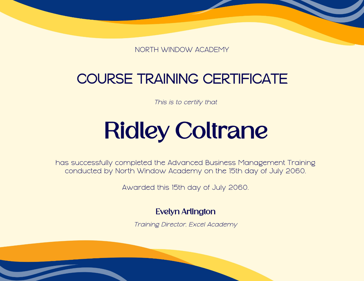 Free Printable Course Certificate Templates To Customize Online Free Printable Course Certificate Templates To Customize Online