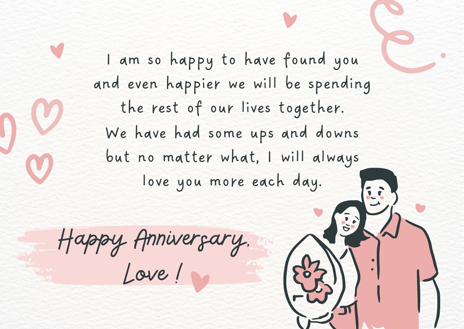 Free Printable Customizable Anniversary Card Templates Canva Free Printable Customizable Anniversary Card Templates Canva
