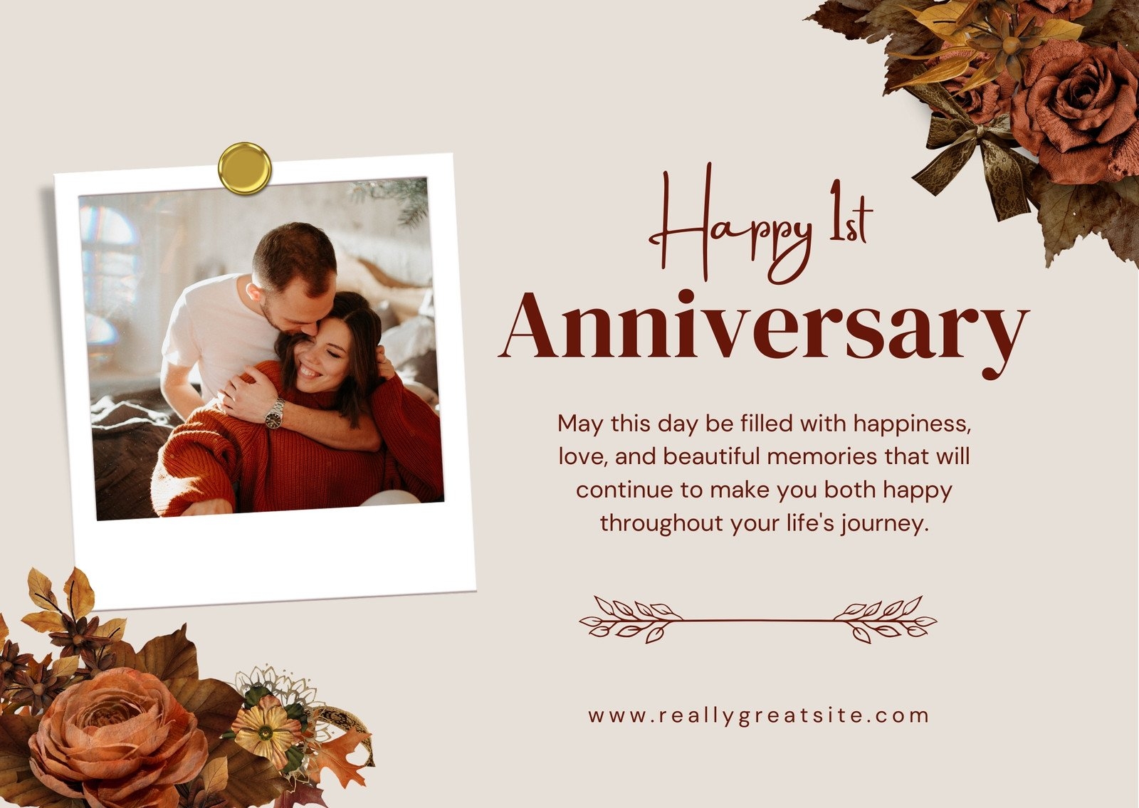 Free Printable Customizable Anniversary Card Templates Canva