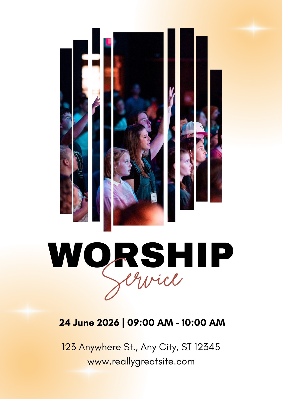 Free Printable Customizable Church Flyer Templates Canva