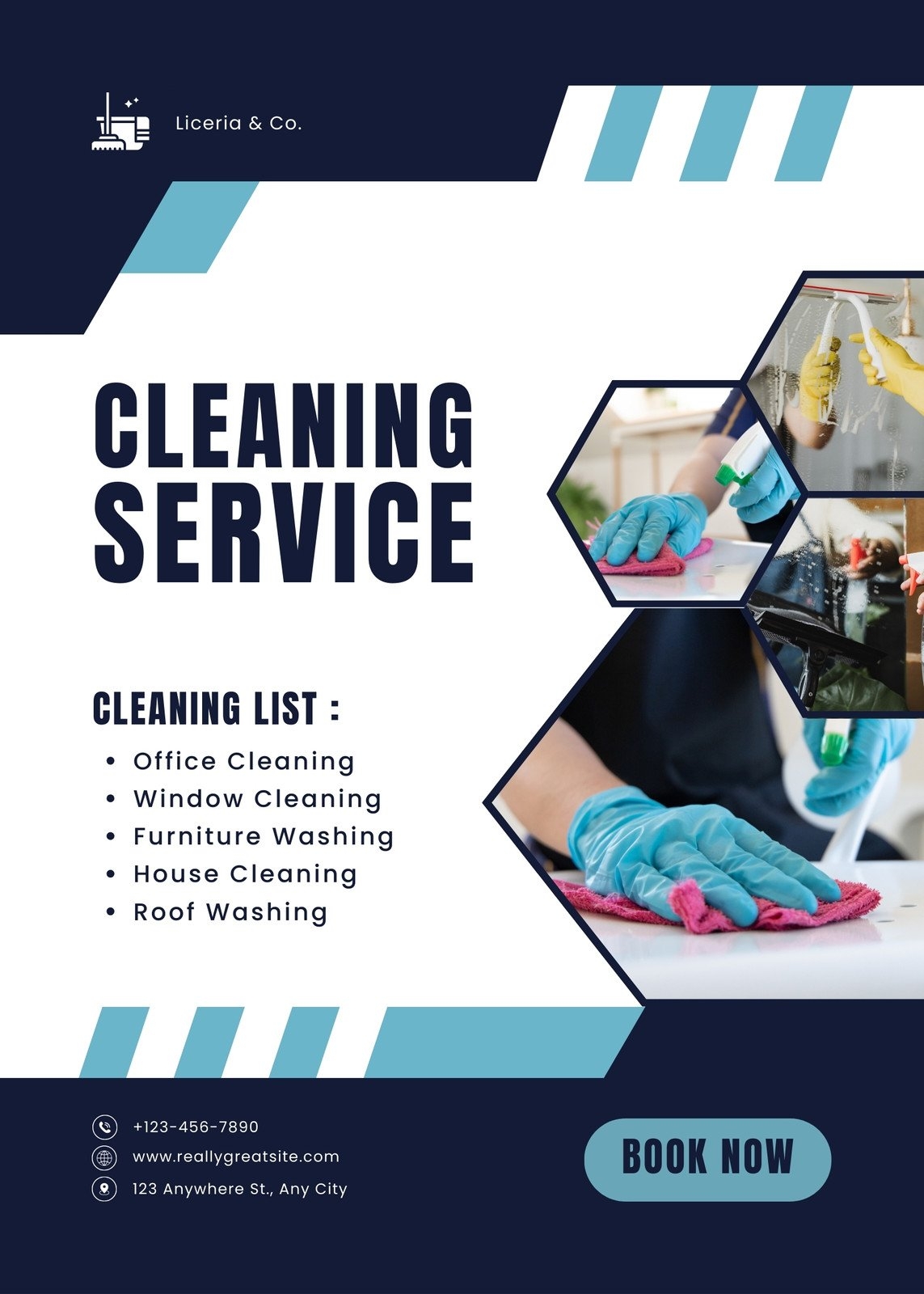 Free Printable Customizable Cleaning Flyer Templates Canva