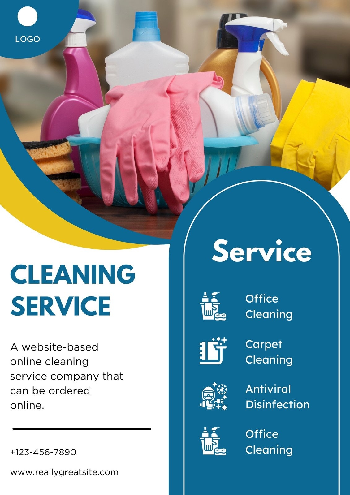 Free Printable Customizable Cleaning Flyer Templates Canva