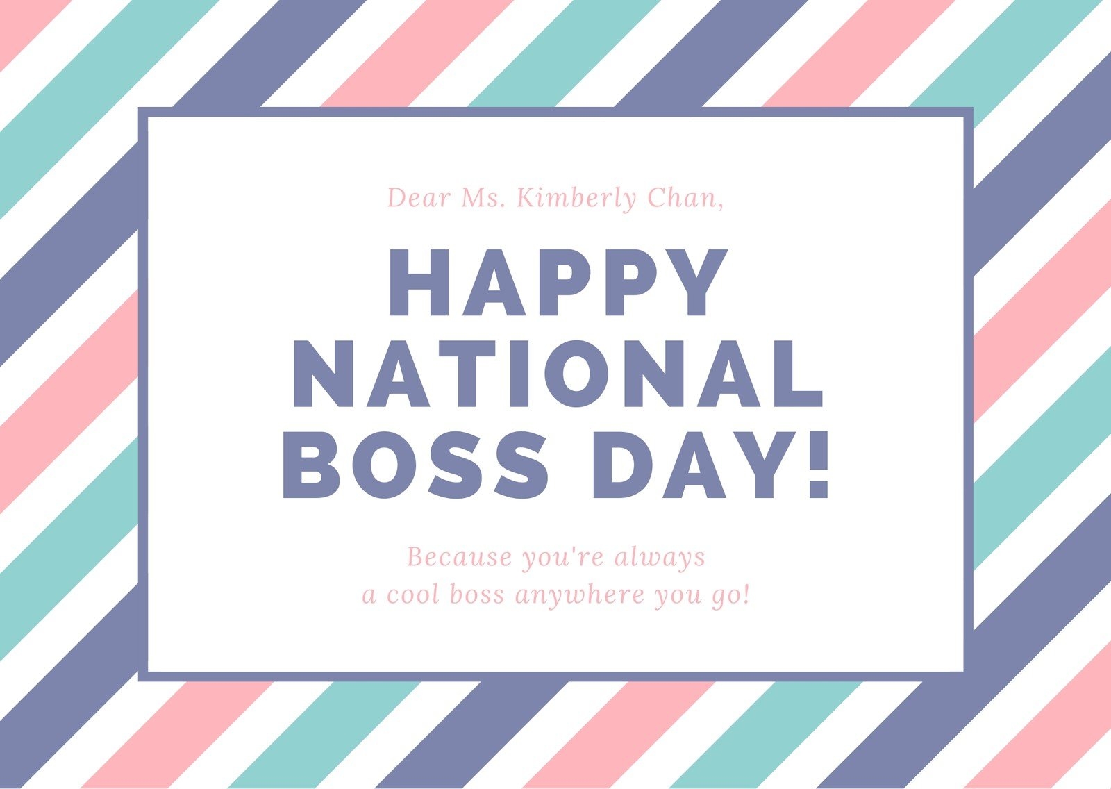 free printable boss's day cards