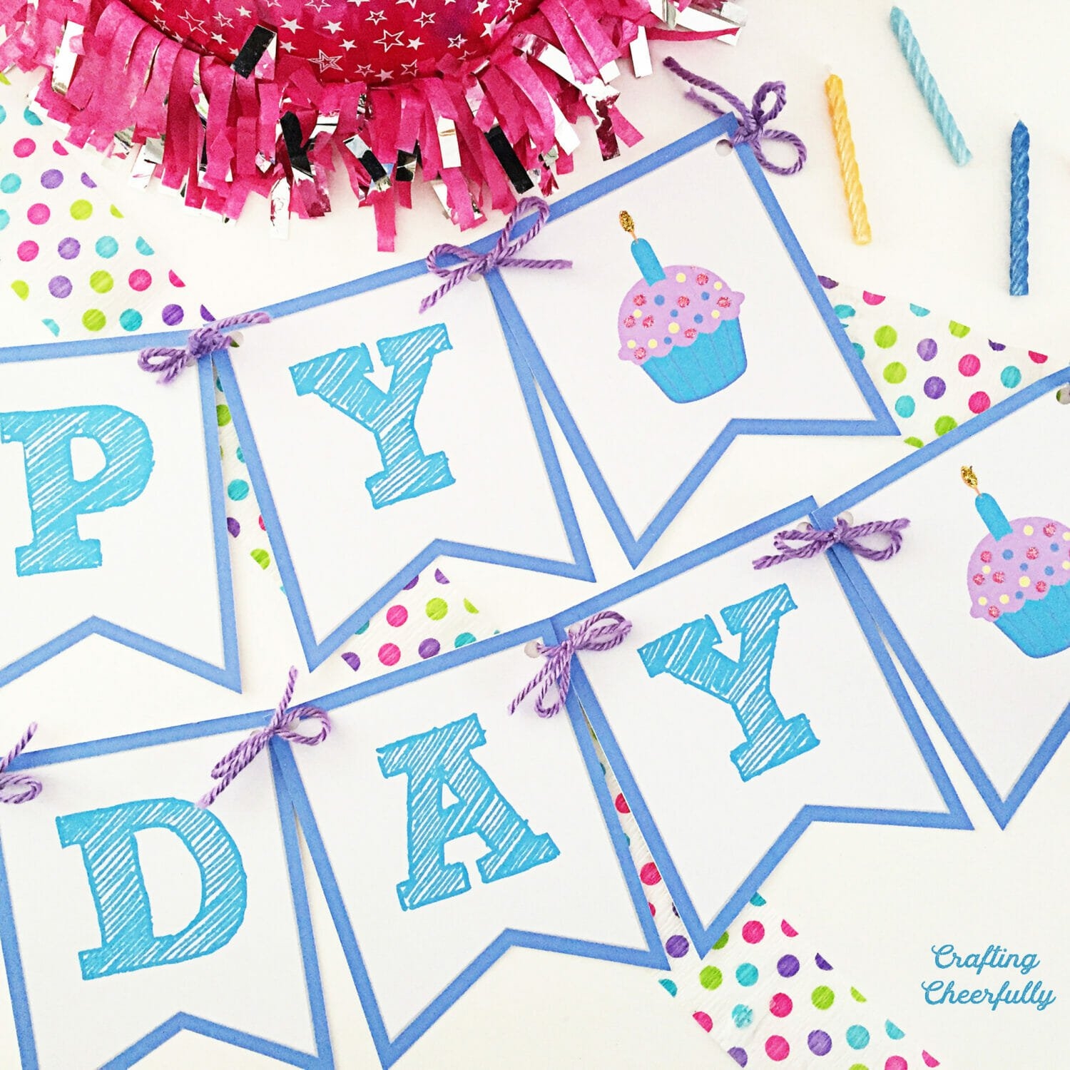 printable happy birthday banner