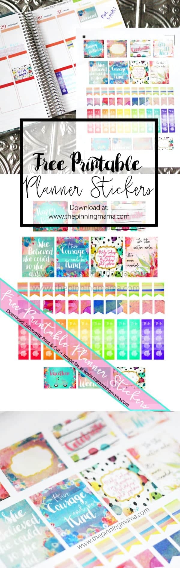 Free Printable Planner Stickers The Pinning Mama Free Printable Planner Stickers The Pinning Mama