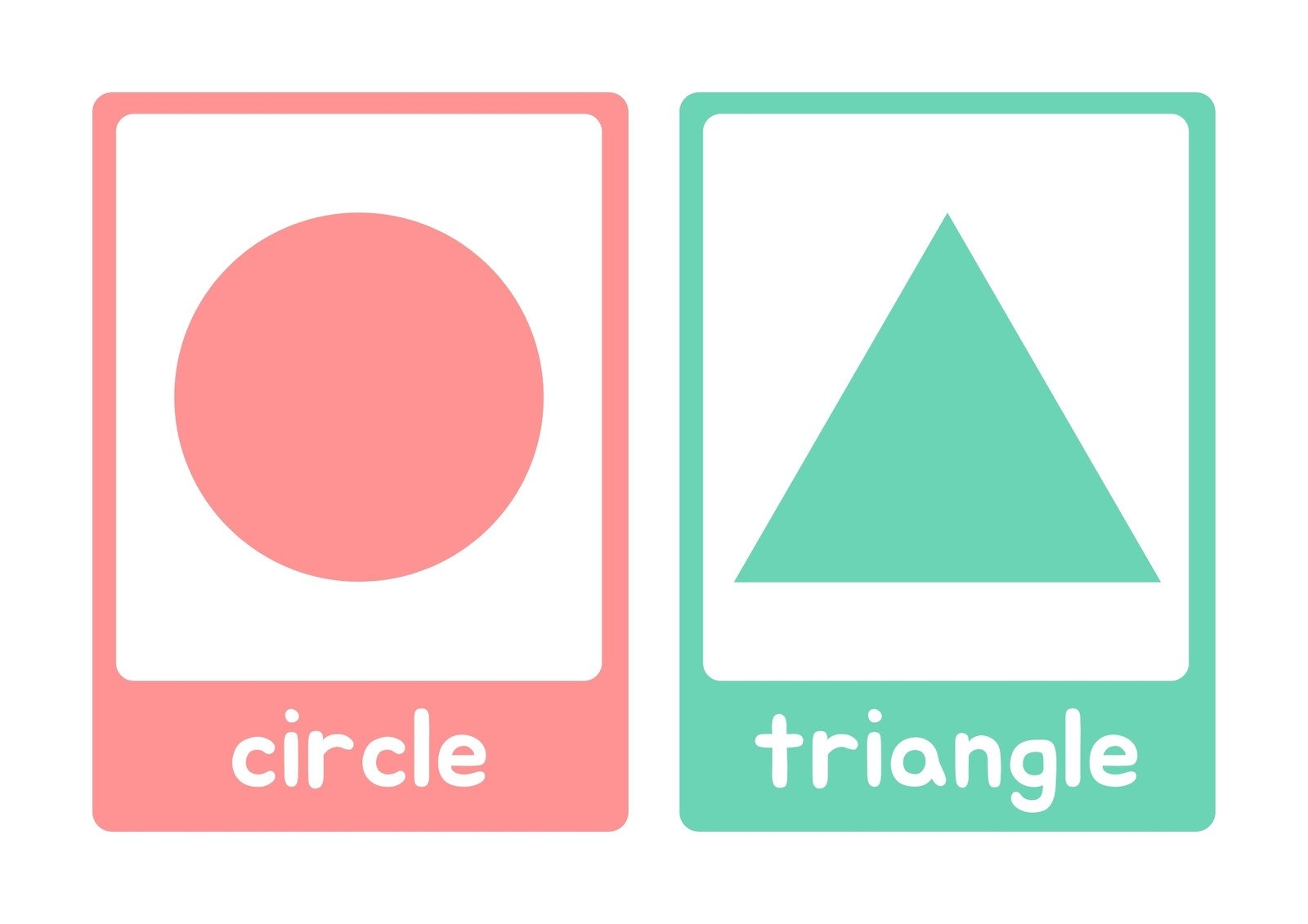 Free Printable Shapes Flashcards Templates Canva Free Printable Shapes Flashcards Templates Canva