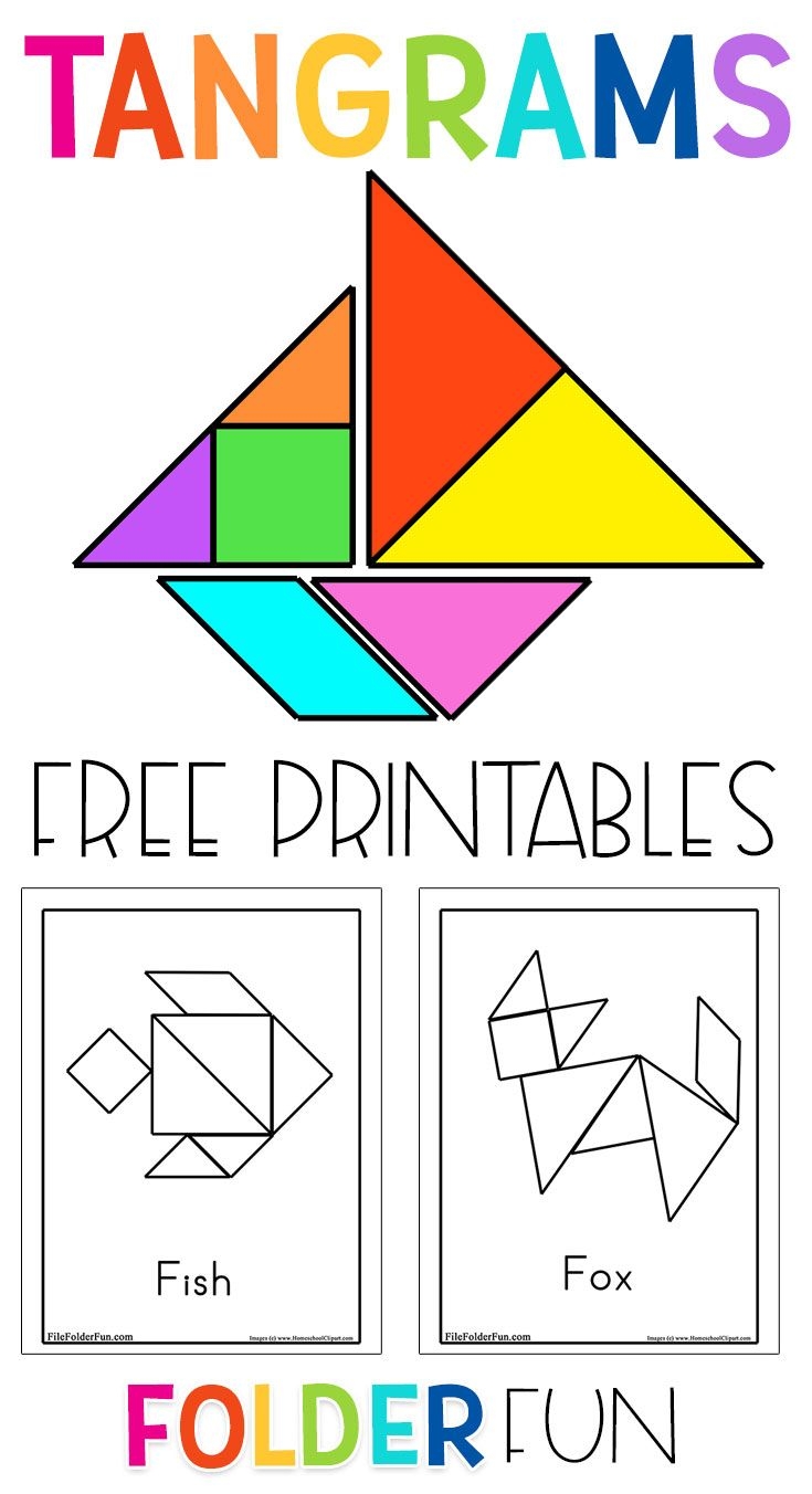 Free Printable Tangrams Puzzles