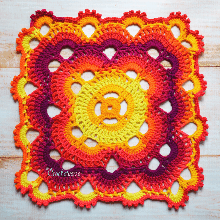 Free Virus sort Of Blanket Crochet Pattern Crochetverse