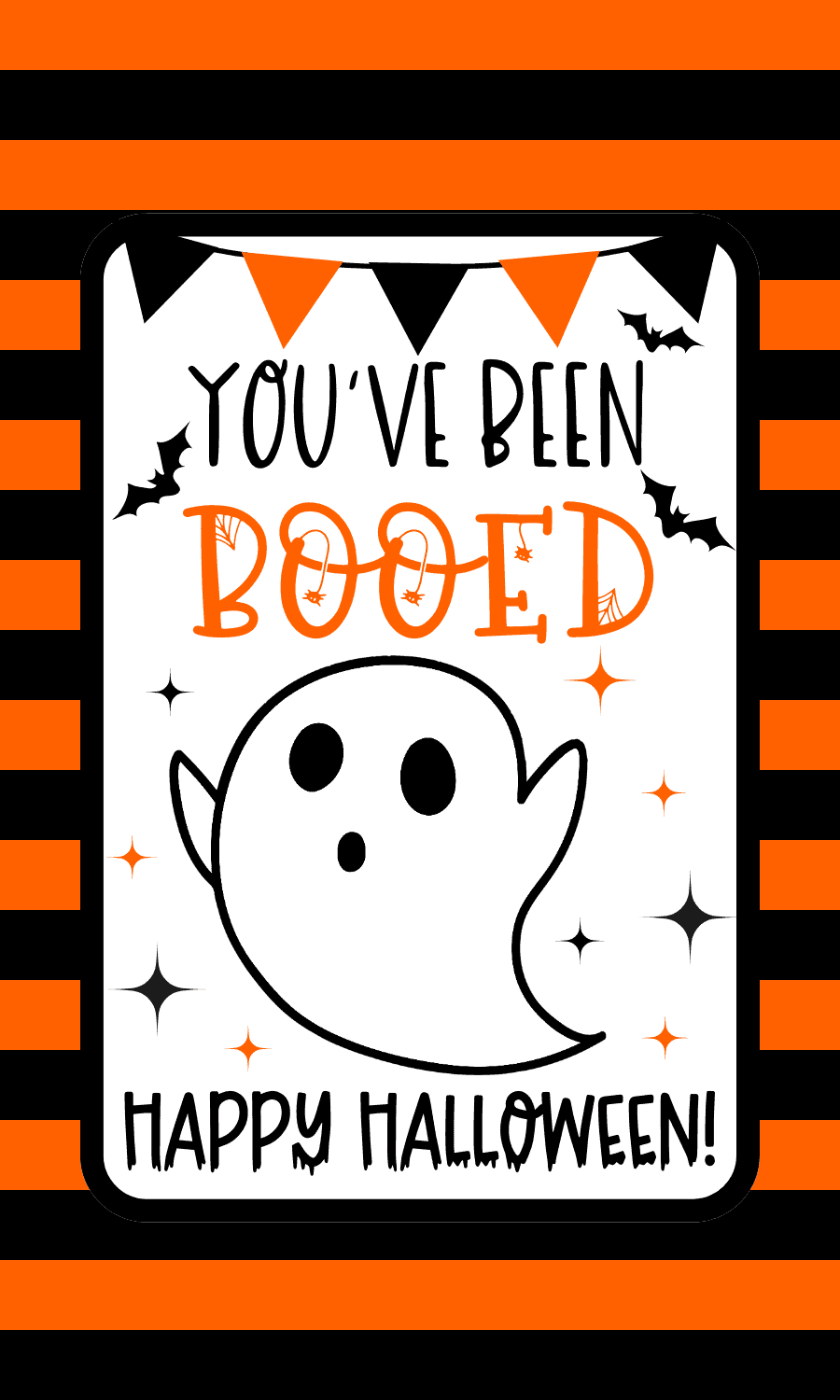 Free You ve Been Booed Printable Signs Prudent Penny Pincher