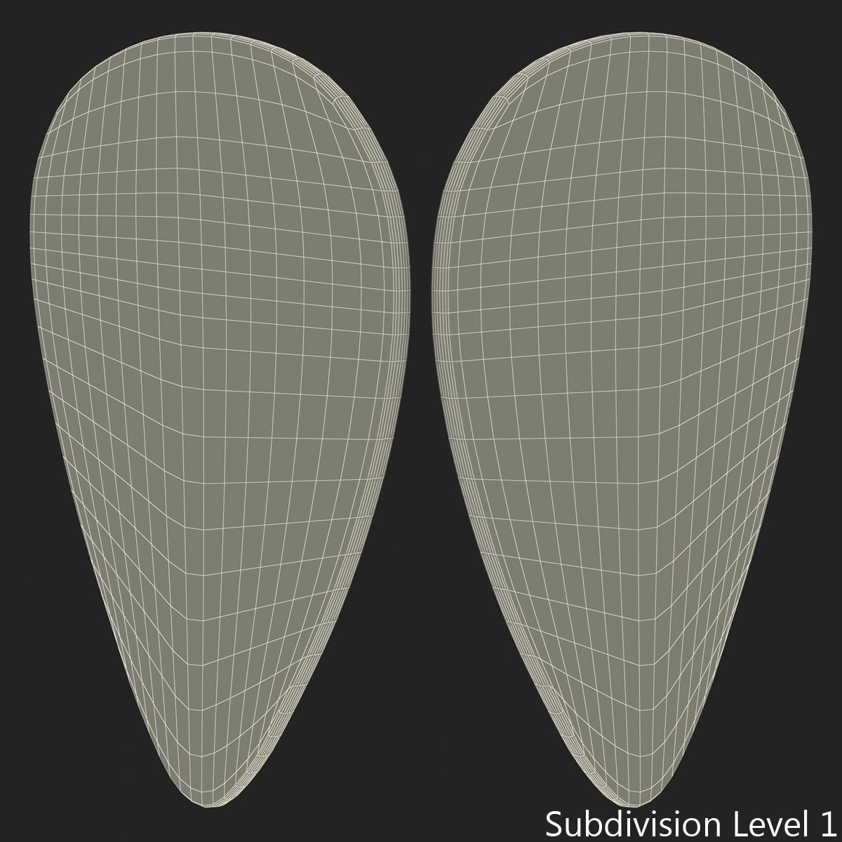 Guitar Pick 3D Model 2 c4d ma 3ds obj max Free3D