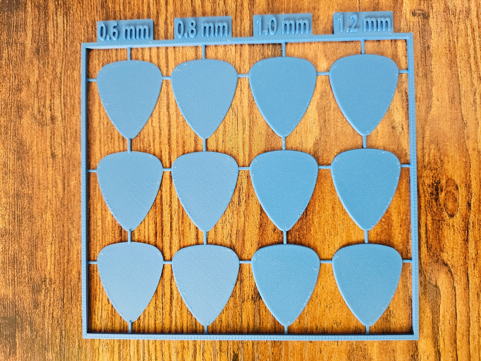 Guitar Pick Kit Card Remixed By Luke3D MakerWorld Download Free 3D Models