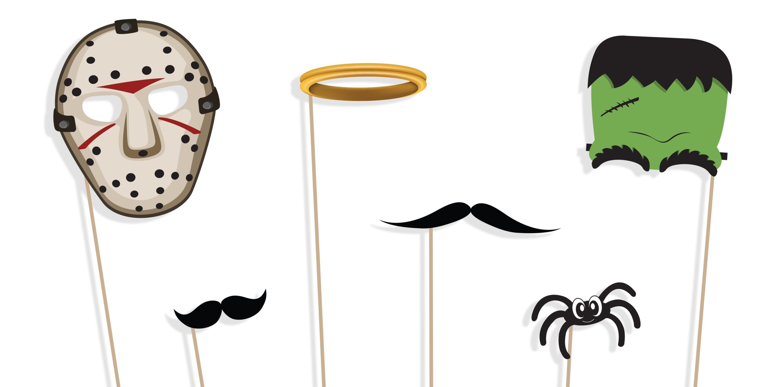 Halloween Photo Booth Props Printables HalloweenCostumes Blog