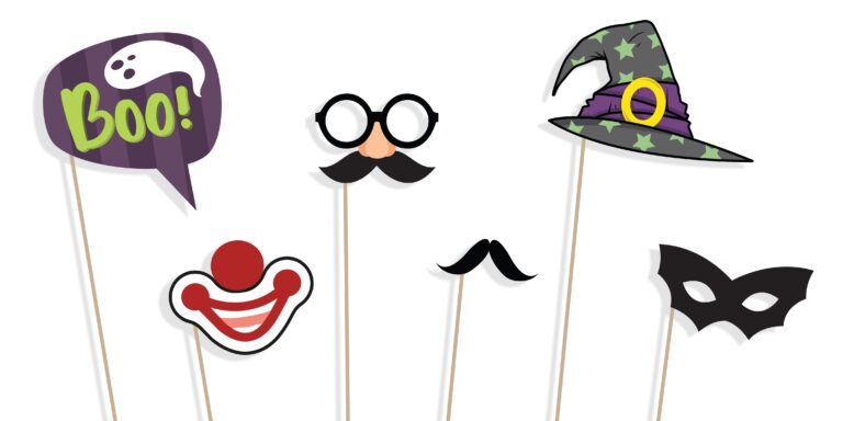 Halloween Photo Booth Props Printables HalloweenCostumes Blog