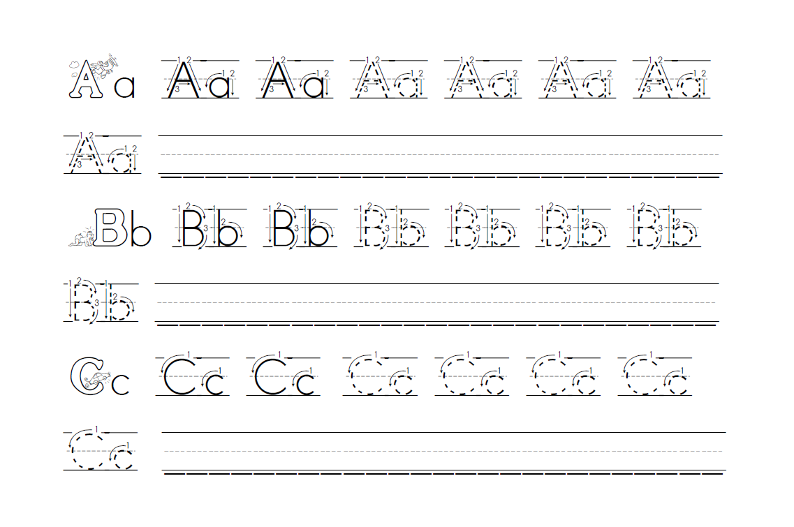 free printable handwriting worksheets