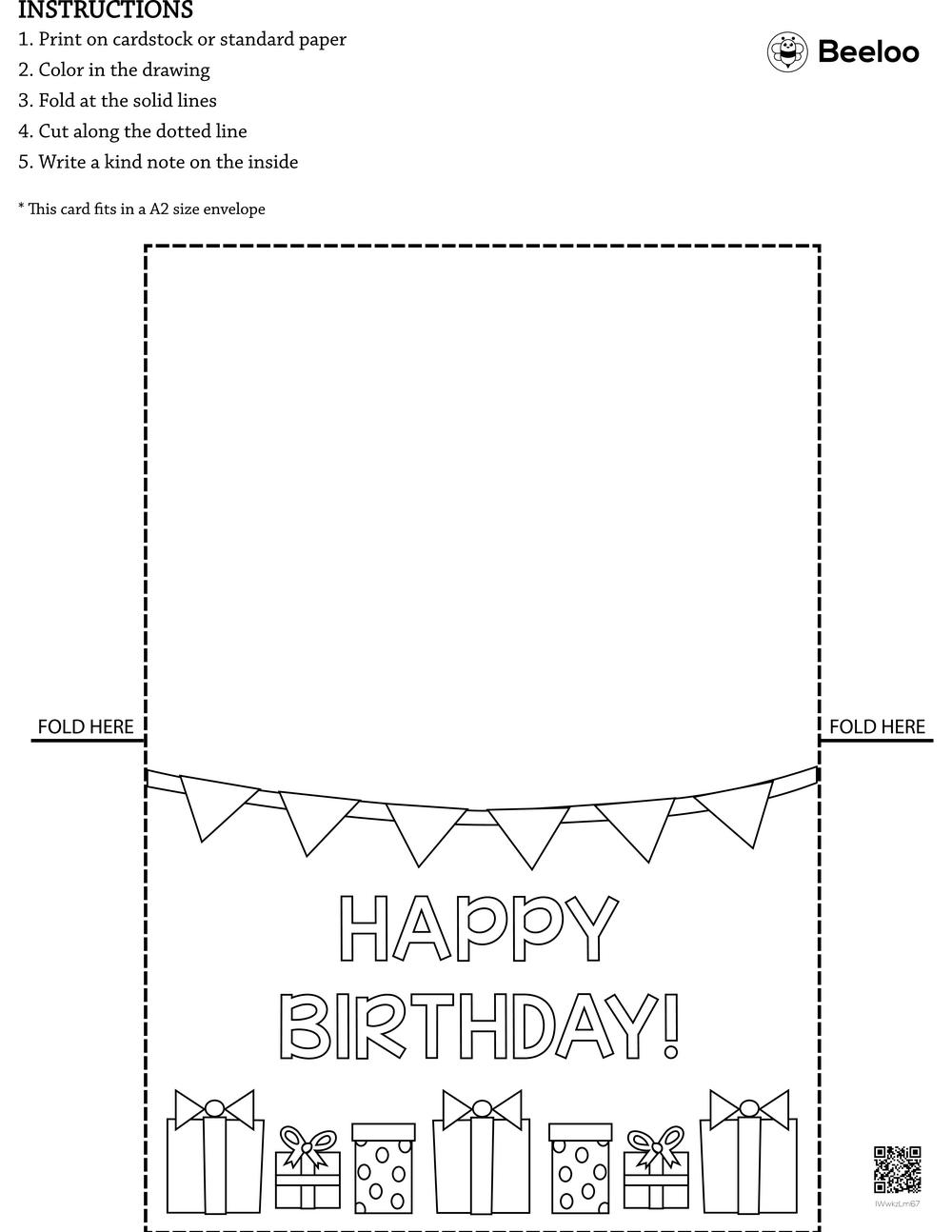 printable kids birthday cards