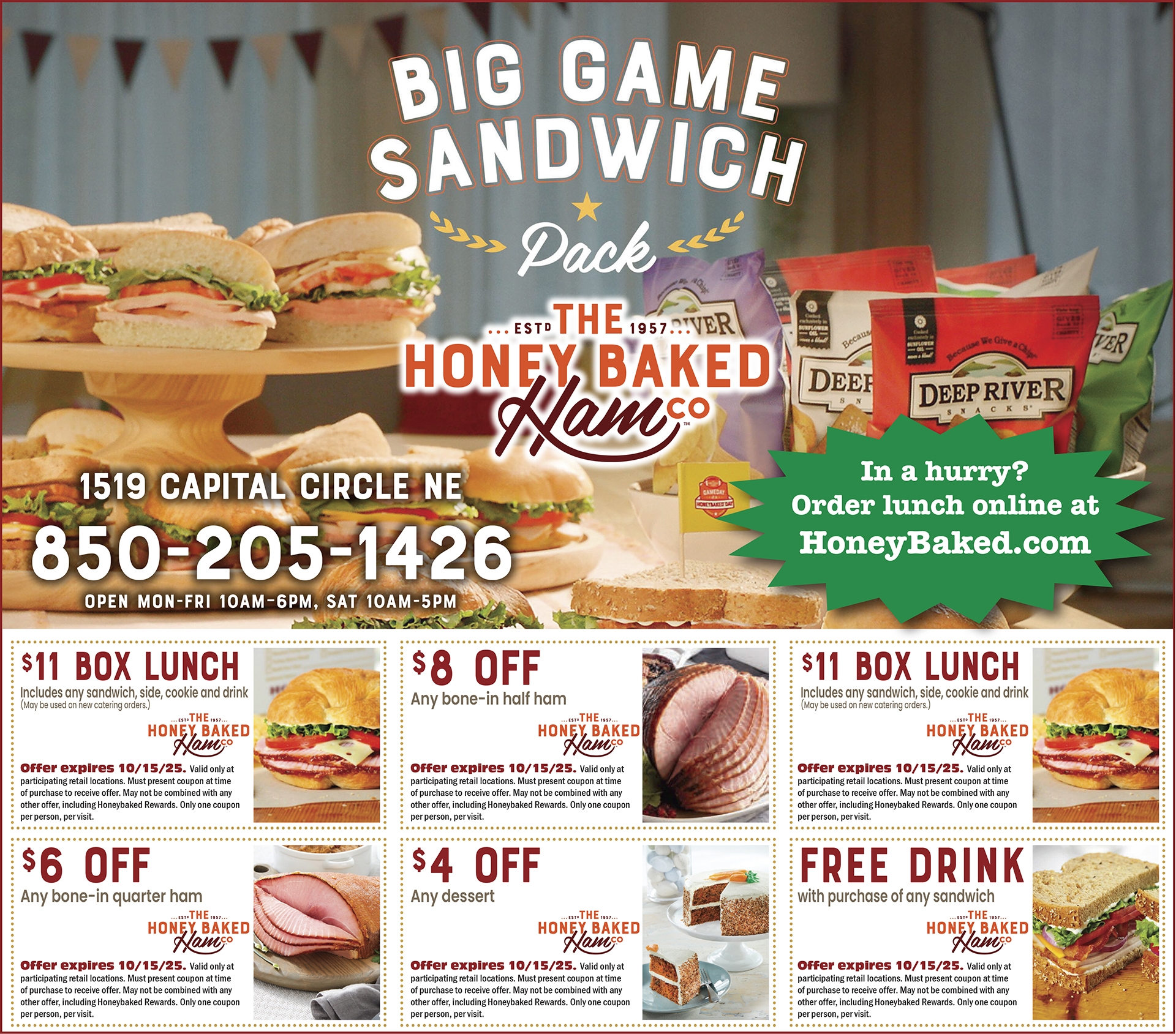 Honey Baked Ham Co AD MAX Coupons