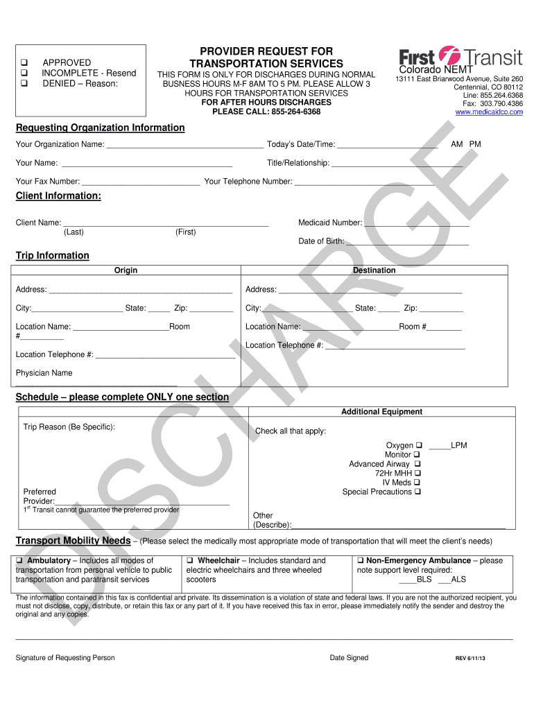 Hospital Discharge Papers Template Fill Out Sign Online DocHub