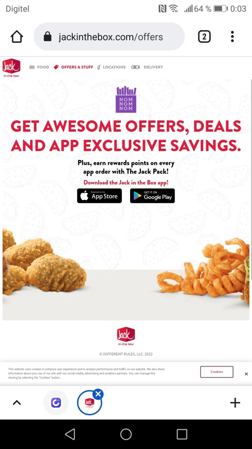 Jack In The Box Promo Codes 5 Off Coupons Aug 2025